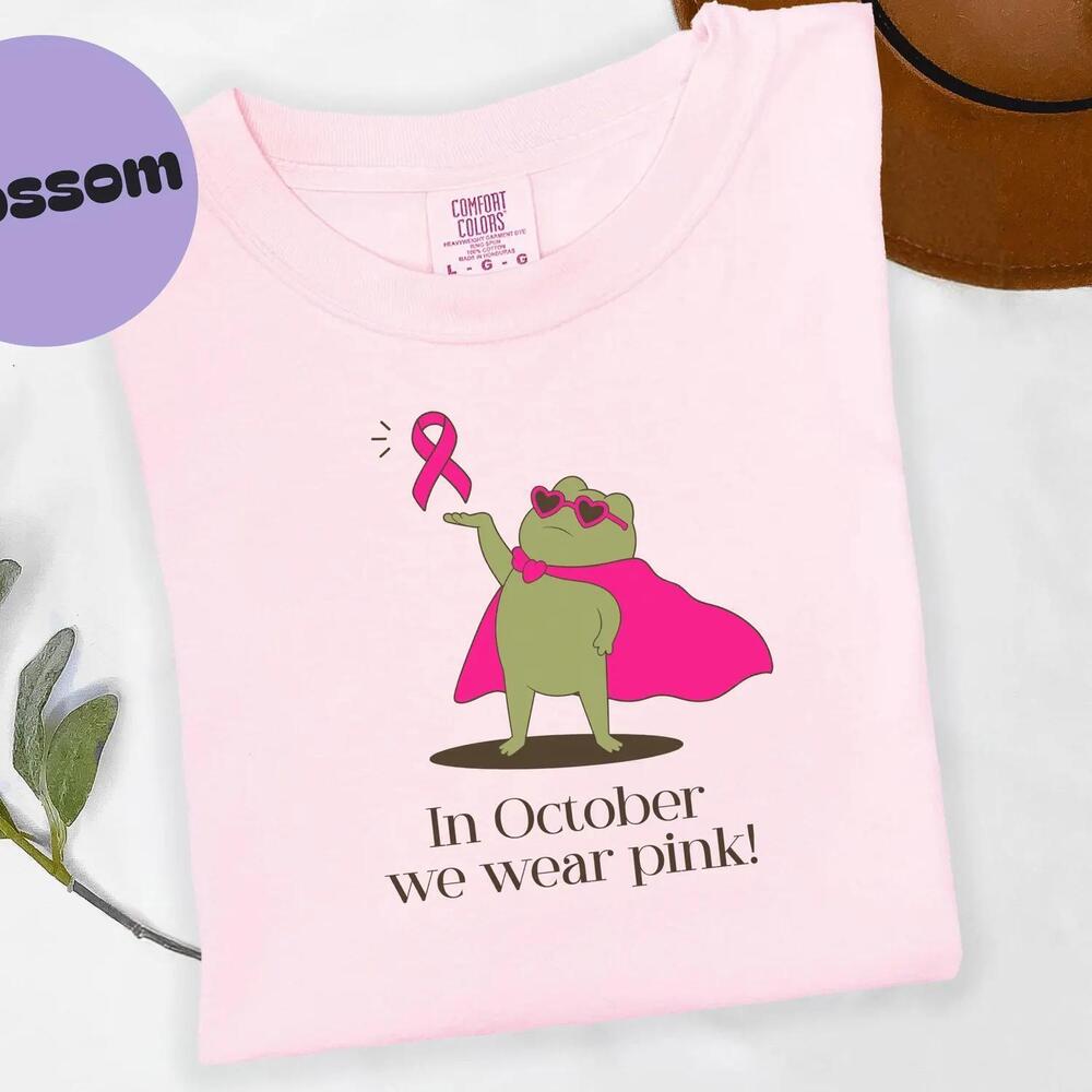 In October We Wear S Shirt,  Awareness Tee